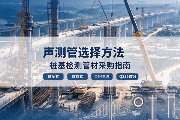 吉州声测管选型标准