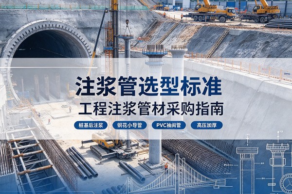 吉州注浆管选型标准