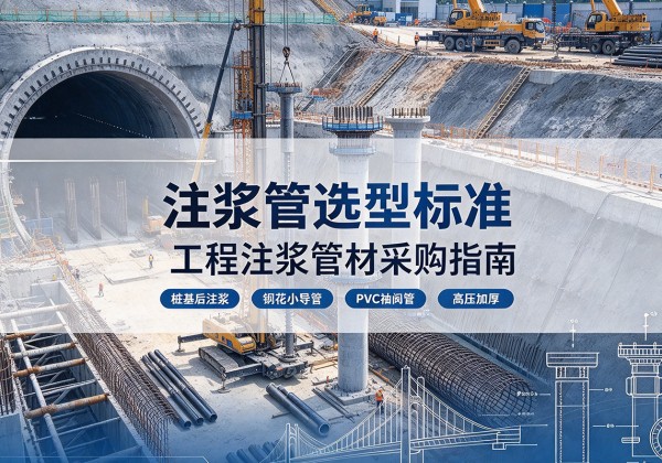 吉州注浆管选型标准